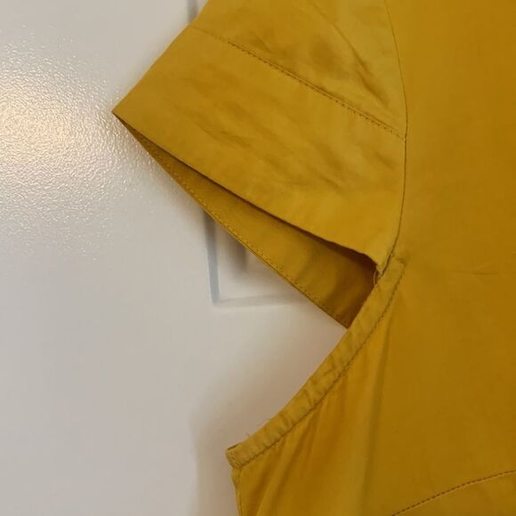 Merona size extra large short sleeve gold color blouse - Picture 7 of 7